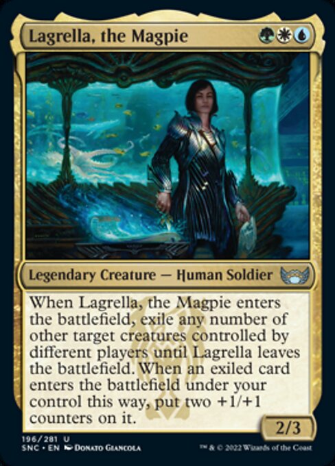 Lagrella, the Magpie 196/281 - Uncommon   Streets of New Capenna