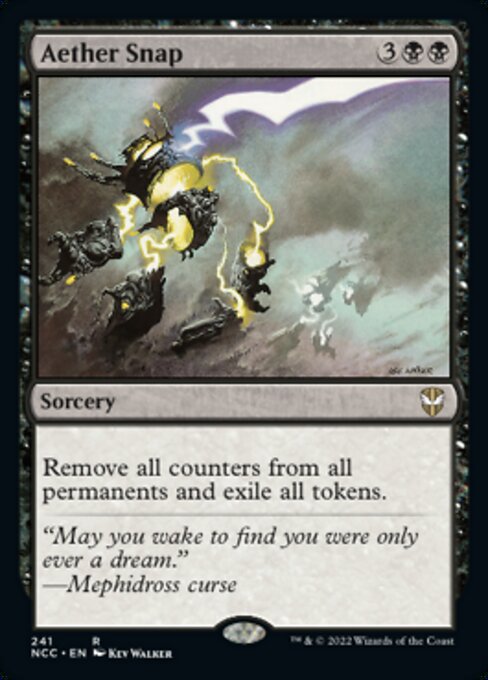 Aether Snap #241 -  New Capenna Commander