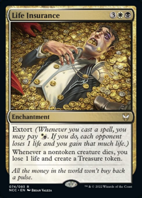 Life Insurance 74/93 -  New Capenna Commander