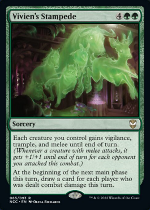 Vivien's Stampede 65/93 -  New Capenna Commander