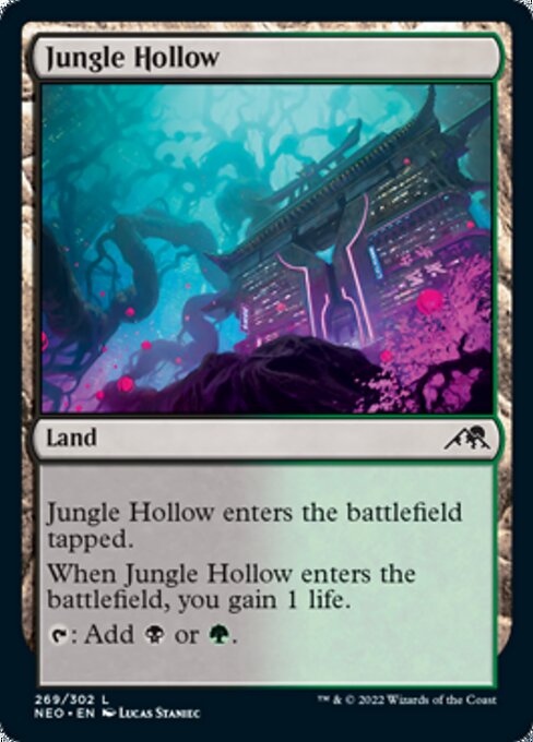 Jungle Hollow 269/302 -  Kamigawa Neon Dynasty CONNN