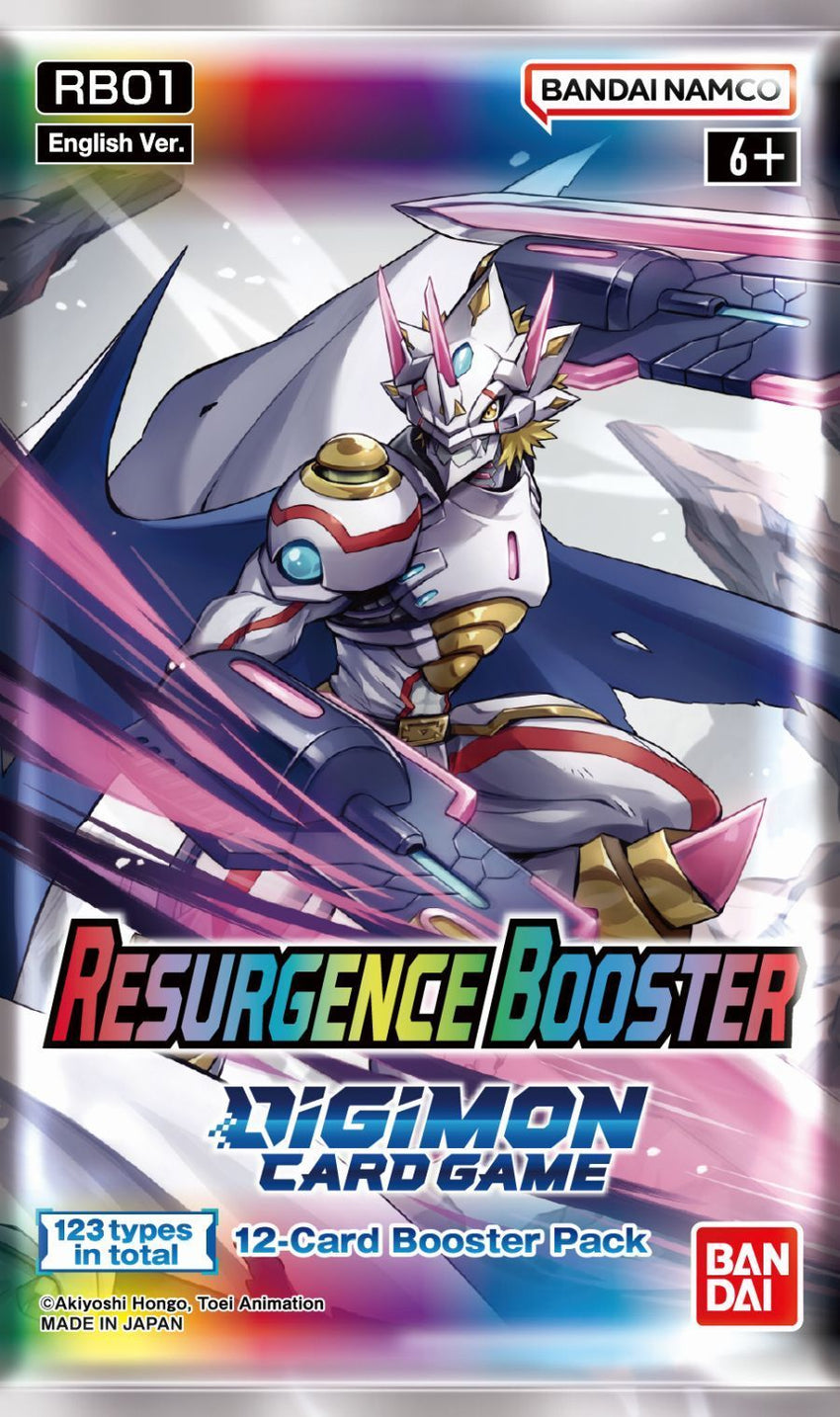 Digimon Card Game [RB01] Resurgence Booster Booster Pack