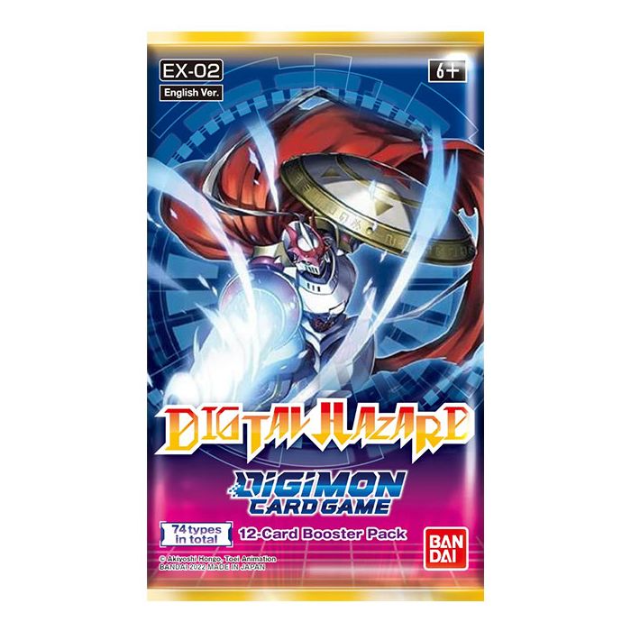 Digimon Card Game EX-02 Digital Hazard Booster Pack