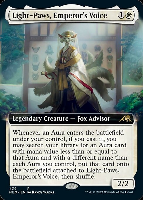 EXTENDEDLight-Paws, Emperor's Voice 439 -  Kamigawa Neon Dynasty