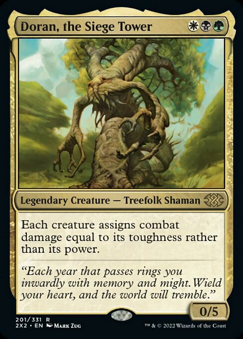 Doran, the Siege Tower 201 /331 - Rare Double Masters 2022