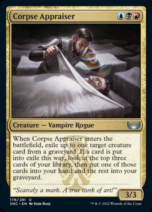 Corpse Appraiser 178/281 - Uncommon   Streets of New Capenna