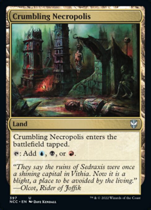 Crumbling Necropolis #397 -  New Capenna Commander