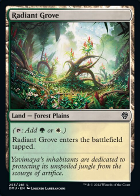 Radiant Grove - 253 /281 - Common - FOIL 
