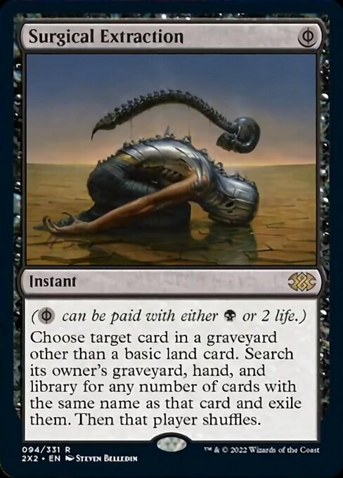 Surgical Extraction 94 /331 - Rare Double Masters 2022