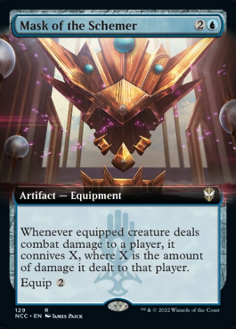 EXTENDED Mask of the Schemer #129 -  New Capenna Commander