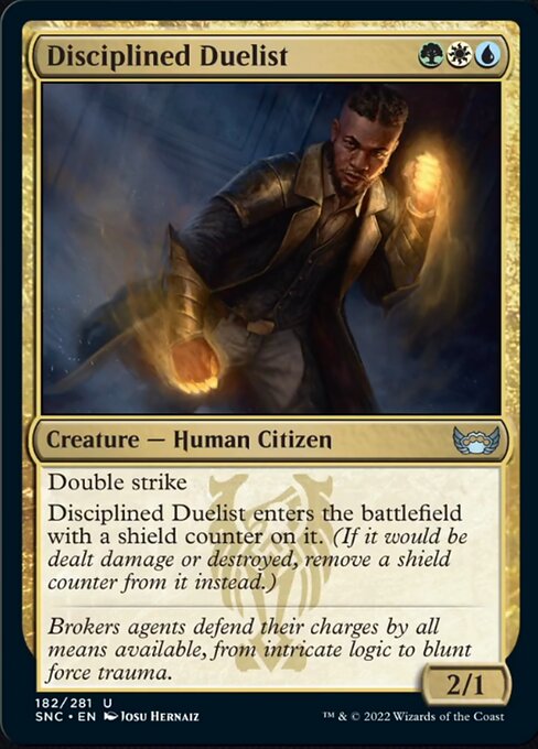 Disciplined Duelist 182/281 - Uncommon   Streets of New Capenna
