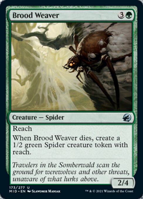 173Brood Weaver 173/277 Uncommon - Midnight Hunt