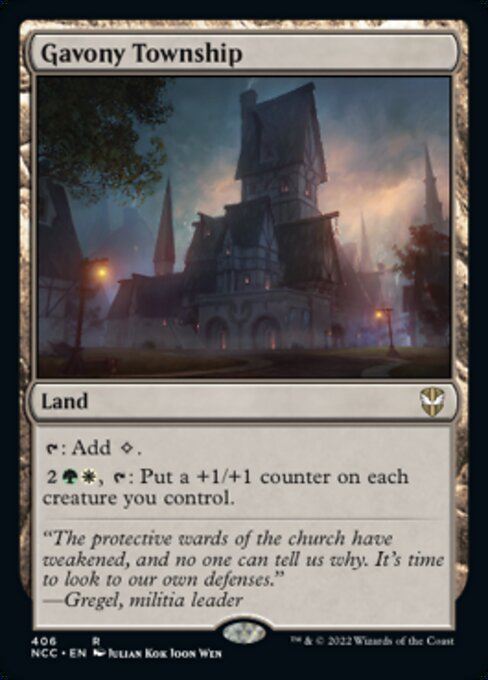 Gavony Township #406 -  New Capenna Commander
