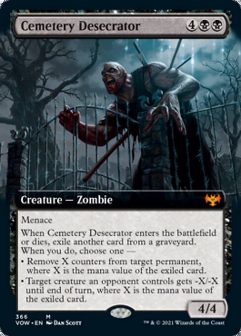 EXTENDED Cemetery Desecrator - 366 - Mythic Crimson Vow