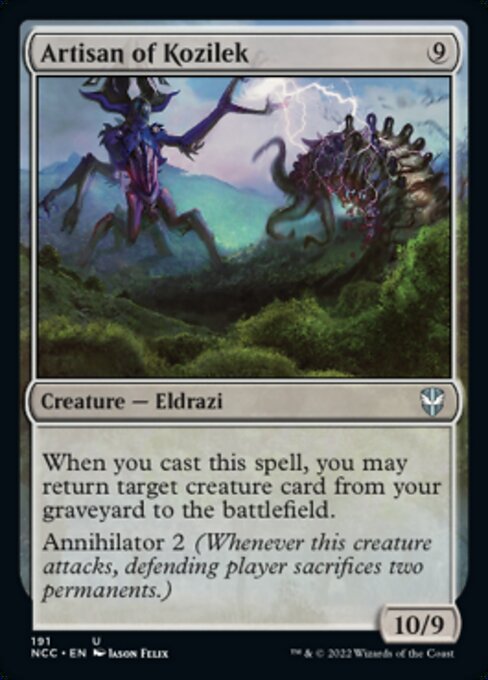 Artisan of Kozilek #191 -  New Capenna Commander
