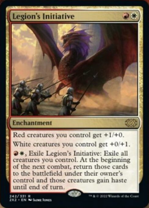 Legion's Initiative 242 /331 - Rare Double Masters 2022