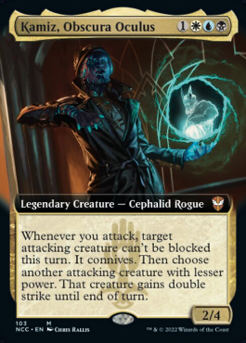 EXTENDED Kamiz, Obscura Oculus #103 -  New Capenna Commander