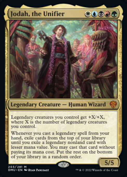 Jodah, the Unifier - 203 /281 - Mythic - FOIL 