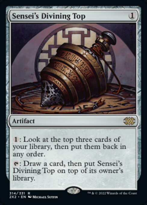 Sensei's Divining Top 314 /331 - Rare Double Masters 2022