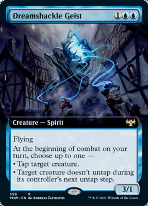 Extended Dreamshackle Geist - 358 - Rare Crimson Vow