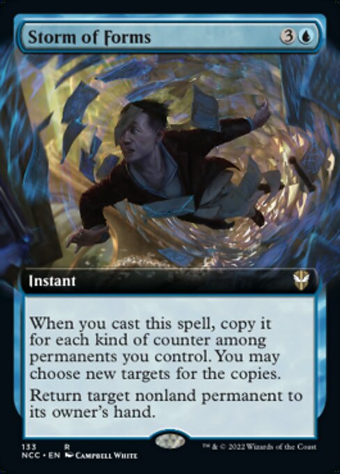 EXTENDED Storm of Forms #133 -  New Capenna Commander