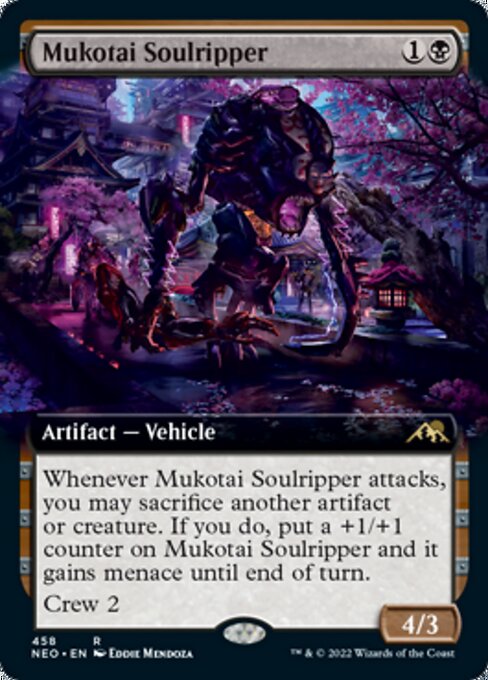 EXTENDEDMukotai Soulripper 458 -  Kamigawa Neon Dynasty