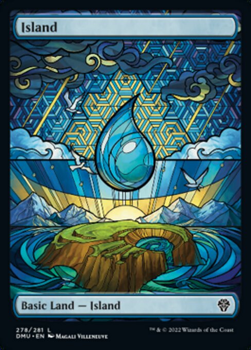 Island - 278 /281 - Common - FOIL 
