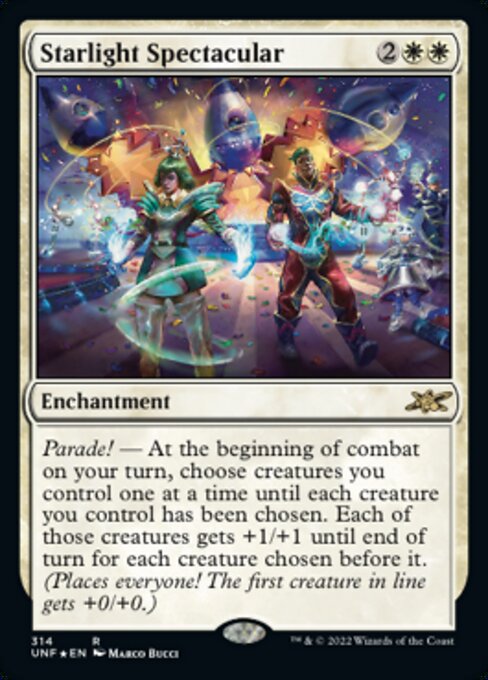 GALAXY FOIL Starlight Spectacular #314 - Rare Unfinity