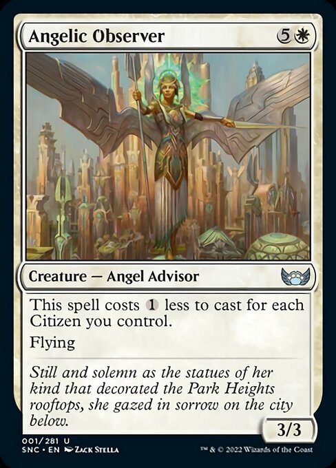 Angelic Observer 1/281 - Uncommon   Streets of New Capenna