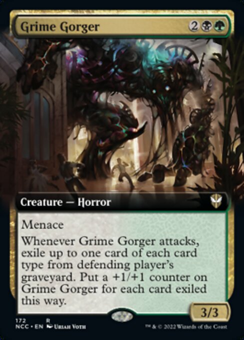 EXTENDED Grime Gorger #172 -  New Capenna Commander