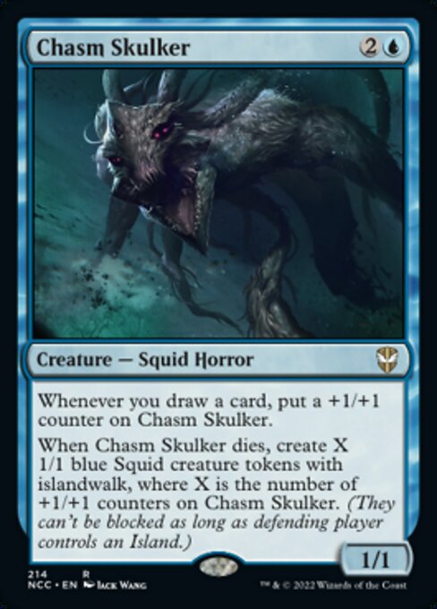 Chasm Skulker #214 -  New Capenna Commander