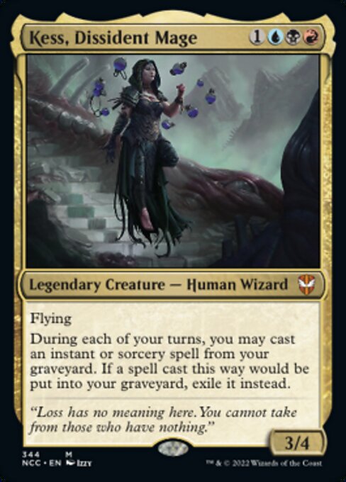 Kess, Dissident Mage #344 -  New Capenna Commander