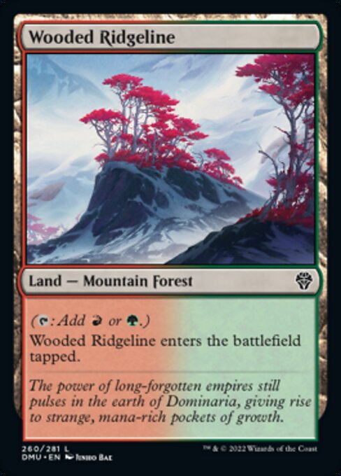 Wooded Ridgeline - 260 /281 - Common - FOIL 