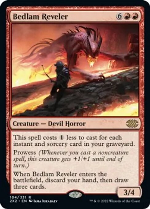 Bedlam Reveler 104 /331 - Rare Double Masters 2022