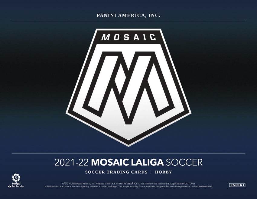 2021-22 Panini Mosaic La Liga Soccer Hobby Box