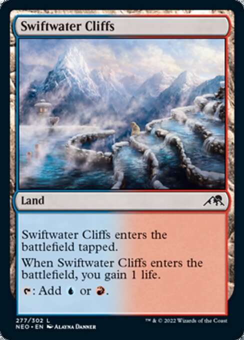 Swiftwater Cliffs 277/302 -  Kamigawa Neon Dynasty CONNN