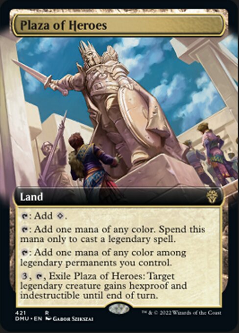 Plaza of Heroes - 421# - Rare - EXTENDED 