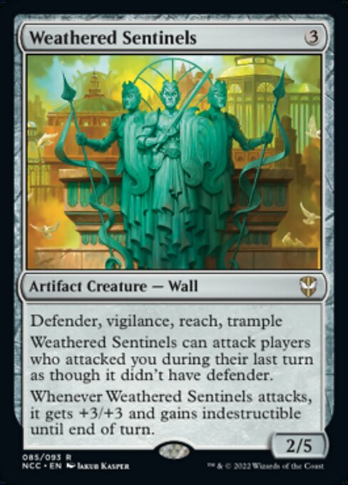 Weathered Sentinels 85/93 -  New Capenna Commander
