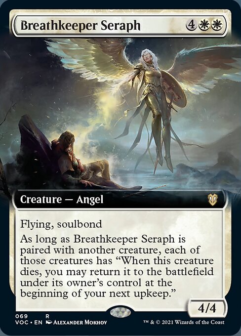 Extended Breathkeeper Seraph - No 69 Commander Crimson Vow