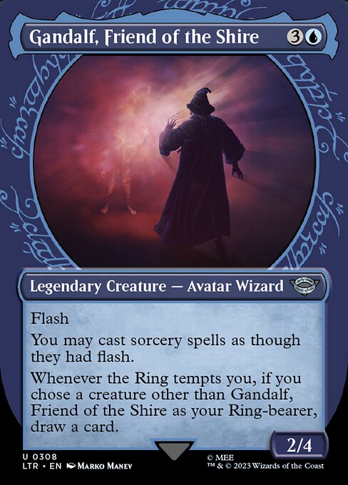 SHOWCASE Gandalf, Friend of the Shire #308  - Uncommon Lord of the Rings: Tales of Middle-Earth