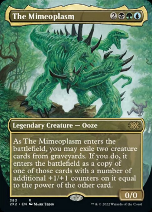 BORDERLESS The Mimeoplasm 383# - Rare Double Masters 2022