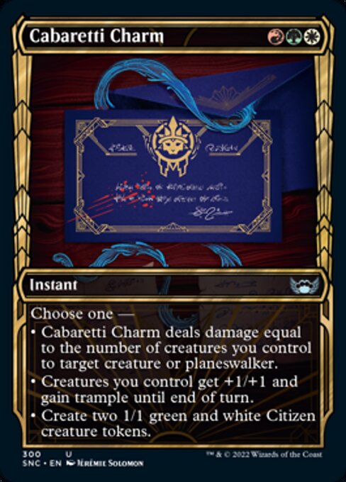 SHOWCASE Cabaretti Charm  #300 - Streets of New Capenna