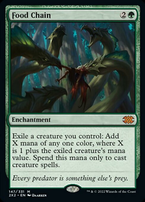 Food Chain 147 /331 - Mythic Double Masters 2022