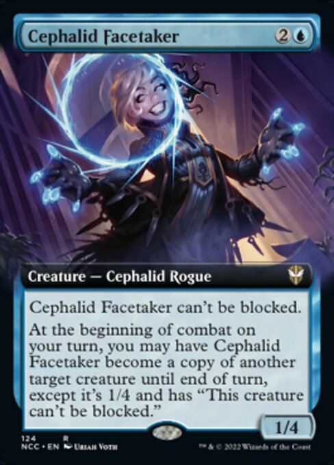 EXTENDED Cephalid Facetaker #124 -  New Capenna Commander