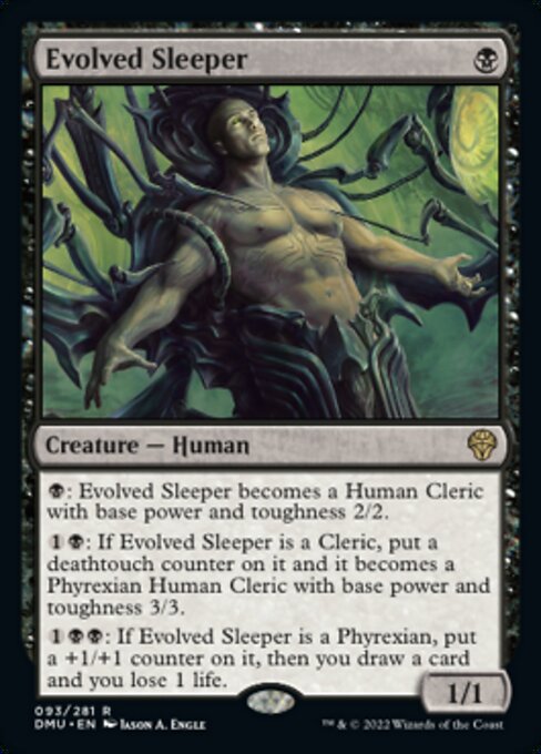 Evolved Sleeper - 93 /281 - Rare - FOIL 