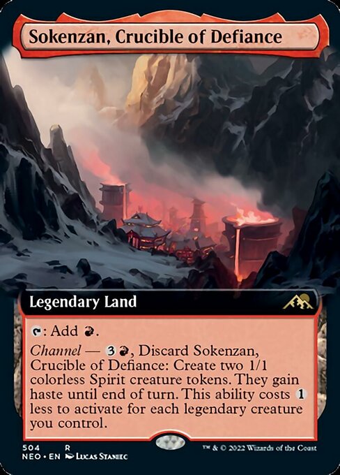 EXTENDEDSokenzan, Crucible of Defiance 504 -  Kamigawa Neon Dynasty