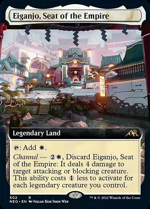 EXTENDEDEiganjo, Seat of the Empire 502 -  Kamigawa Neon Dynasty