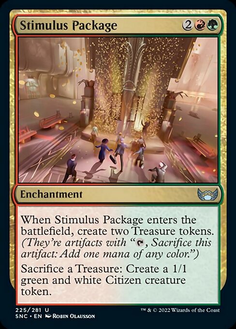 Stimulus Package 225/281 - Uncommon   Streets of New Capenna