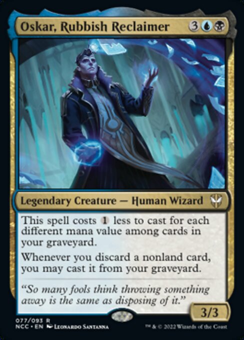 Oskar, Rubbish Reclaimer 77/93 -  New Capenna Commander