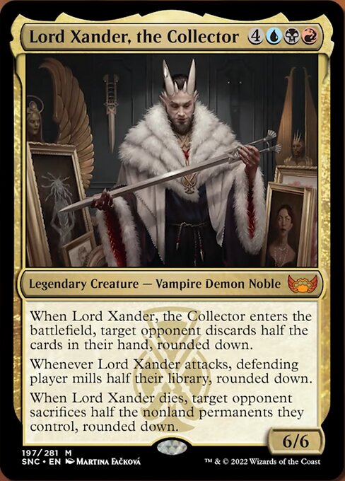 Lord Xander, the Collector 197/281 - Mythic Streets of New Capenna
